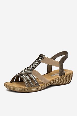 Сандали Rieker CEO-65861-45 ТЪМНОСИВ