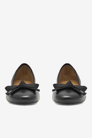 Baleriny Gino Rossi COZY-HS001-1-2 Czarny