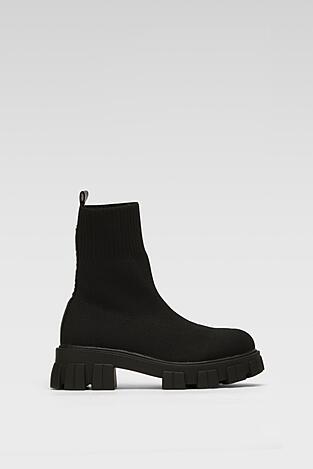 Bokacsizma DeeZee WS5553-11 FEKETE