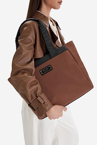 Torebka NINE WEST CEO-BRIELLE-LA374-4705 Brązowy