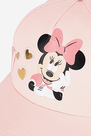 Dětská čepice Mickey&Friends ACCCS-AW24-115DSTC SVĚTLE RŮŽOVÁ