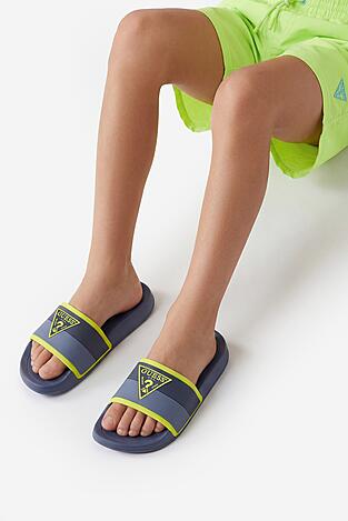 Klapki basenowe GUESS CEOWB-K250040(CH) Granatowy