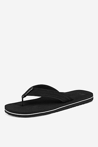 Plážové šľapky QUIKSILVER MOLOKAI LAYBACK TEXTURED AQYL101266 XKWK ČIERNA