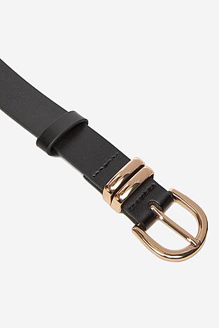 Pasek damski DeeZee SS23260-A Czarny