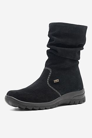 Bokacsizma Rieker Z7171-01 FEKETE