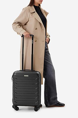 Walizka Gino Rossi GIN-S-001-05-BLACK Czarny