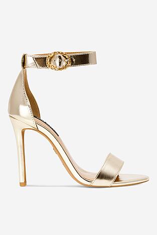 Sandály NINE WEST WFA2646-1 ZLATÁ
