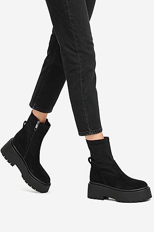 Bokacsizma DeeZee CEO-HY13123-48 FEKETE