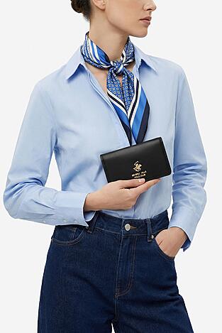 Portfel Beverly Hills Polo Club CWBEO-BHPC-W1-006-SS26 Czarny