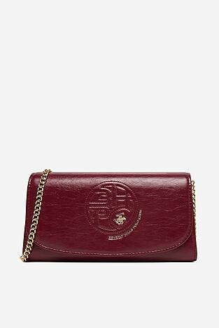 Portfel Beverly Hills Polo Club CWBEO-BHPC-W1-008-SS26 Bordowy