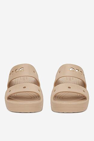 Klapki basenowe Crocs C-BAYA PLATFORM SANDAL 208188-212 Beżowy
