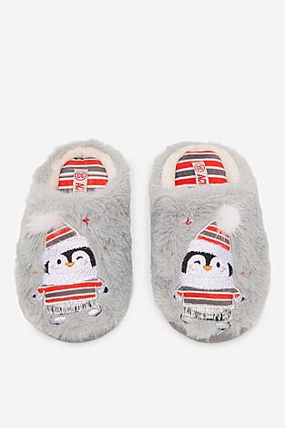 Kapcie Action Boy 22SAG5005 Szary