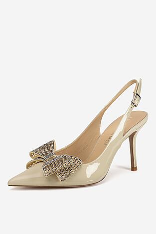 Czółenka EVA MINGE ANEMONE-V1892-56-1 Beżowy jasny