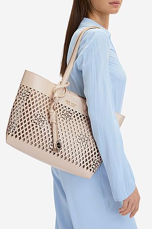 Torebka NINE WEST CEO-BLEEKER PETAL-LDA8699A Beżowy