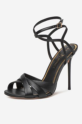 Sandały EVA MINGE ROSE-LT934-36 Czarny