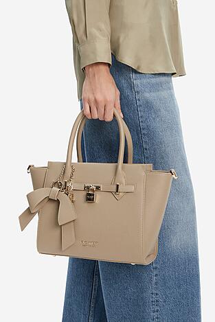 Torebka NINE WEST CEO-CHELSEA-CHARM-II-LX10185 Beżowy