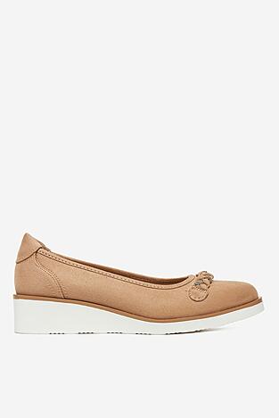 Baleriny Clara Barson WYL3395-7 Beżowy