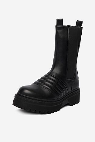 Боти DeeZee 12888-5-BLACK PU ЧЕРЕН