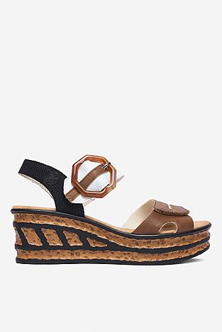 Sandały Rieker CEO-68176-64 Brązowy