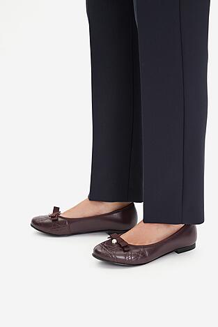 Baleriny Lasocki CEO-RST-ERICA-20 Bordowy