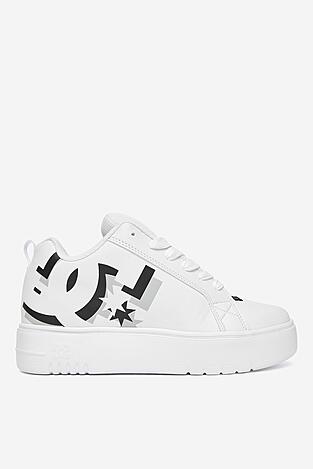 Obuwie sportowe DC Shoes CEO-COURT GRAFFIK PLATFORM DC02422101 Biały