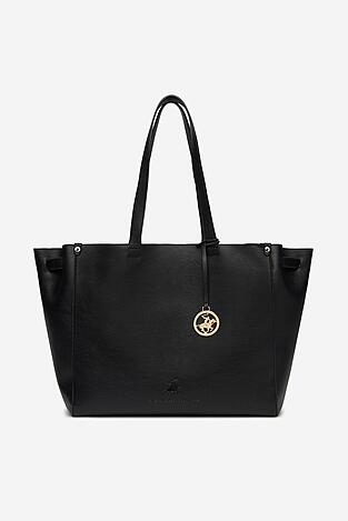 Geantă de mână Beverly Hills Polo Club BHPC-S-005-07 NEGRU