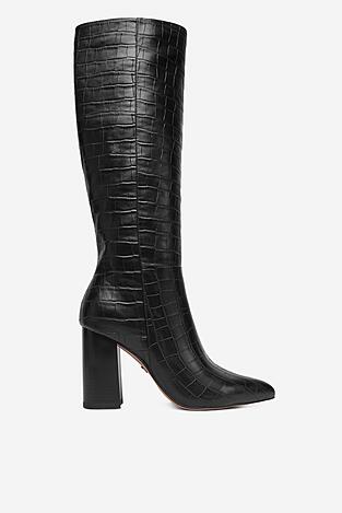 Kozaki NINE WEST CEO-RASHAAD-01 Czarny