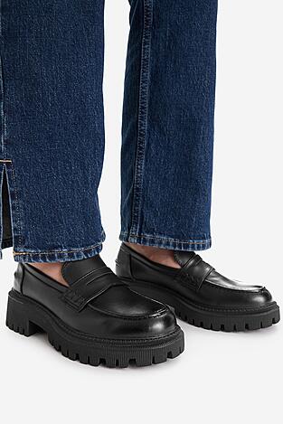 Mokaszin Jenny CEO-HY13027-17 FEKETE