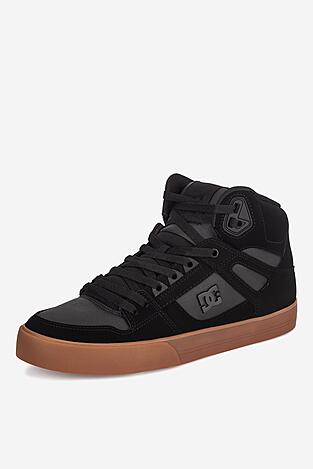 Спортни обувки DC Shoes PURE HIGH-TOP WC ADYS400043-BGM ЧЕРЕН