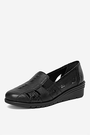 Półbuty Rieker CEO-L5358-00 Czarny