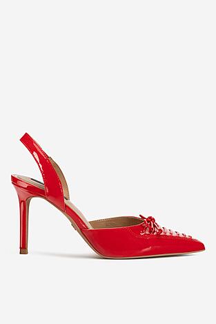 Lodičky NINE WEST WFA2995-1 ČERVENÁ