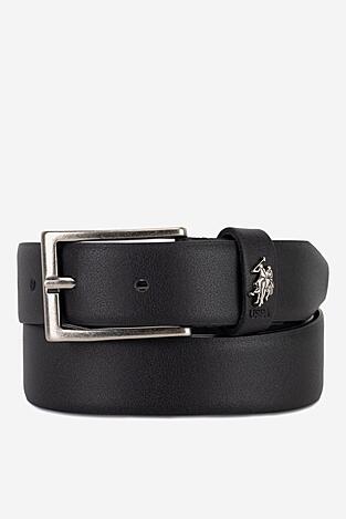 Pasek męski U.S. POLO ASSN. AIUXT2375MHN Czarny