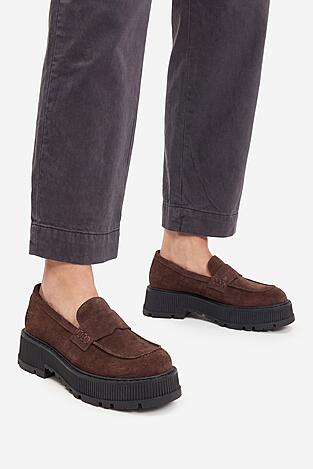 Mokaszin G-STAR RAW EO-HAYAT-9001-25 SÖTÉTBARNA