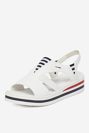 Sandały Rieker CEO-V02Y5-80 Biały