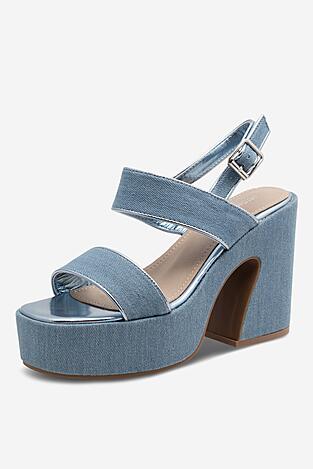 Sandały DeeZee KY8505-1 Jeansowy