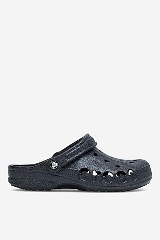 Джапанка за басейн Crocs BAYA GLITTER CLOG 205925-001 ЧЕРЕН