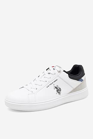 Tenisky U.S. POLO ASSN. ROKKO001M/CY4 BÍLÁ