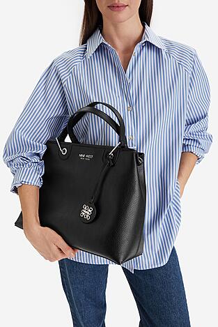 Дамска чанта NINE WEST CEO-SOHO BLOOM-LDA8569 ЧЕРЕН