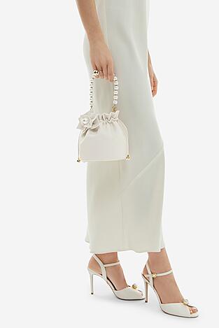 Torebka Gino Rossi EO-ROSE-LA224-19454 Złamana biel