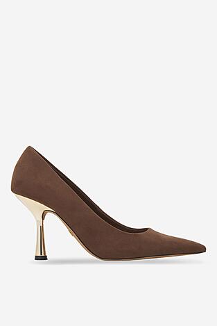 Lodičky NINE WEST WFA2663-1 HNĚDÁ
