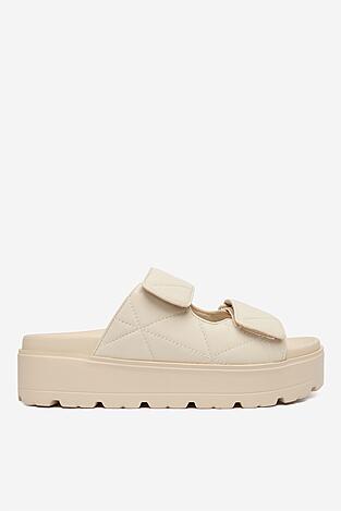 Klapki DeeZee CEO-R25SS09248 Kremowy