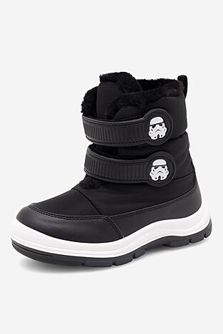 Šněrovací vyšší obuv Star Wars AW23-324LC ČERNÁ
