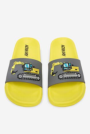 Klapki basenowe Action Boy P3047083K Żółty