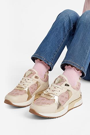 Сникърси GUESS CEOWB-CS24049-01 СВЕТЛОРОЗОВ