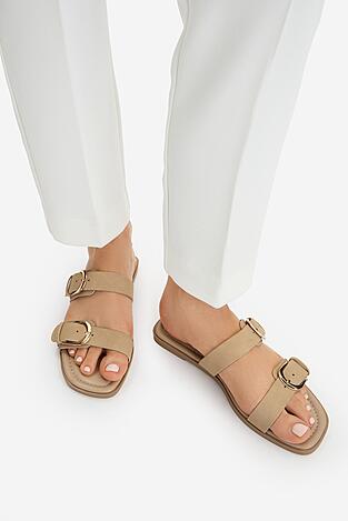 Klapki Jenny CEO-LB-F9952-YLD Beżowy