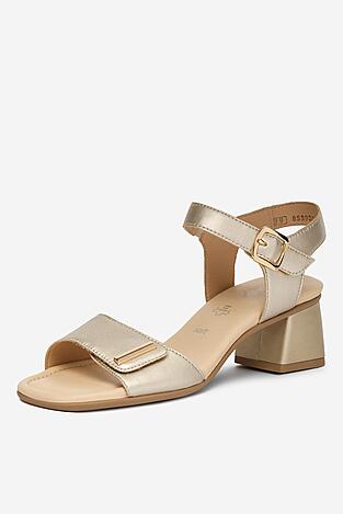 Sandały Remonte CEO-D1K54-90 Złoty