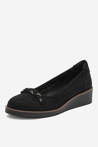 Baleriny Clara Barson WYL3395-7 Czarny