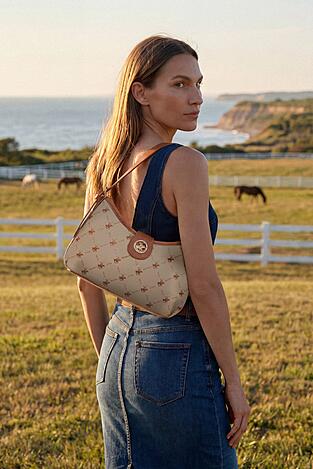 Torebka Beverly Hills Polo Club CEO-BHPC-L-015-09 Camel