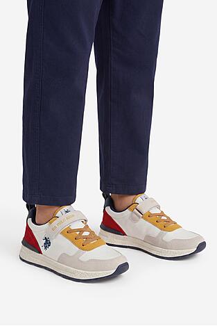 Sneakers U.S. POLO ASSN. EO-ALEX002K/6TY1 Biały