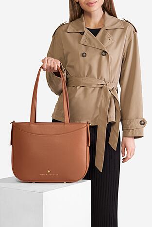 Torebka Beverly Hills Polo Club BHPC-C-005-07 Camel
